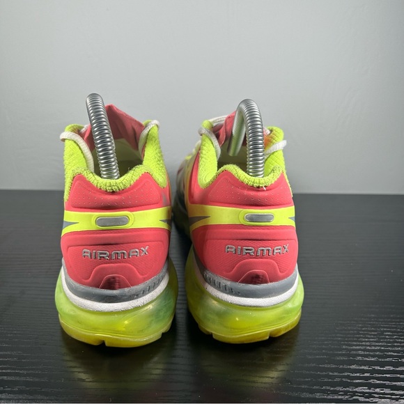 Nike Air Max 2012 Pink Yellow Shoes Women's Size 7 - Picture 6 of 7